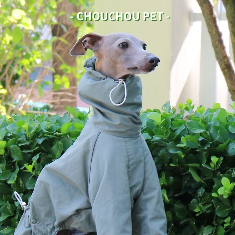 Winter Clothing For Dogs - Italian Greyhound Raincoat Autumn and Winter
