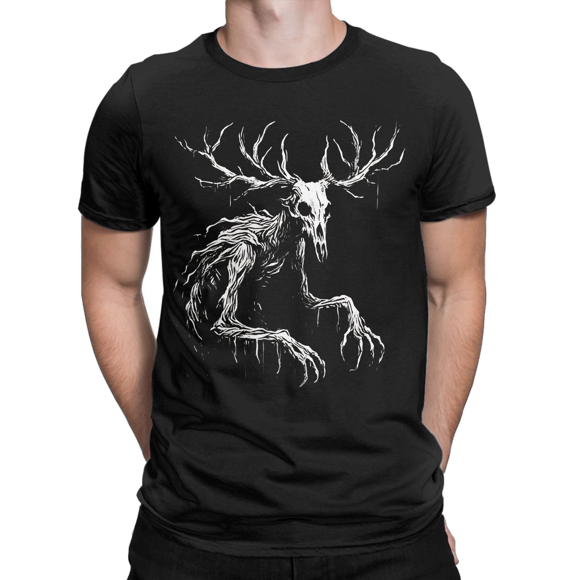 Winter Clothing Gift Ideas - Wendigo- The Winter Nightmare T-Shirt Men