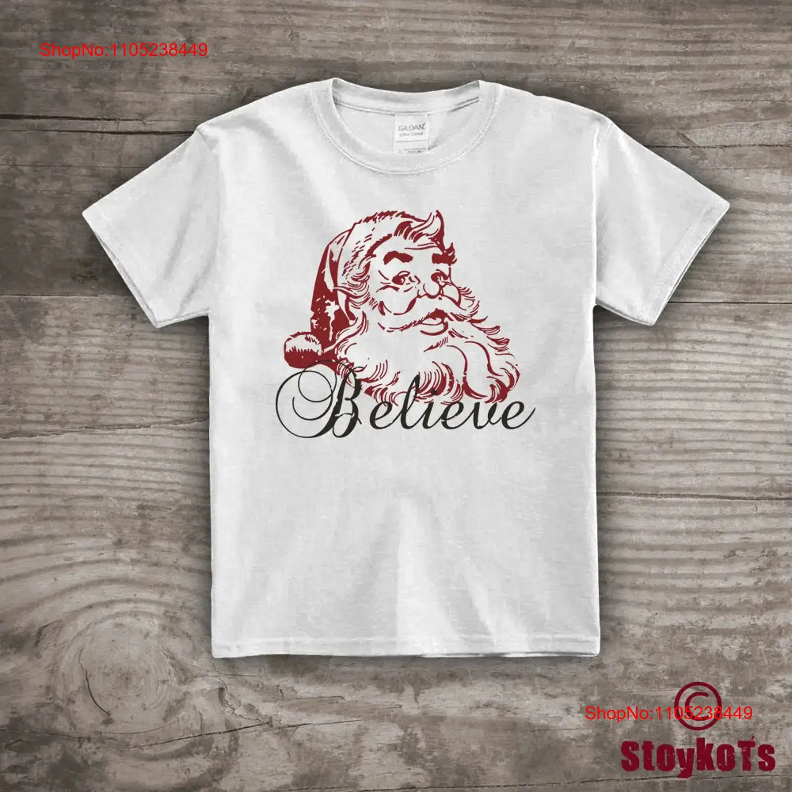 Winter Clothing Gift Ideas - Christmas shirts for family santa beard