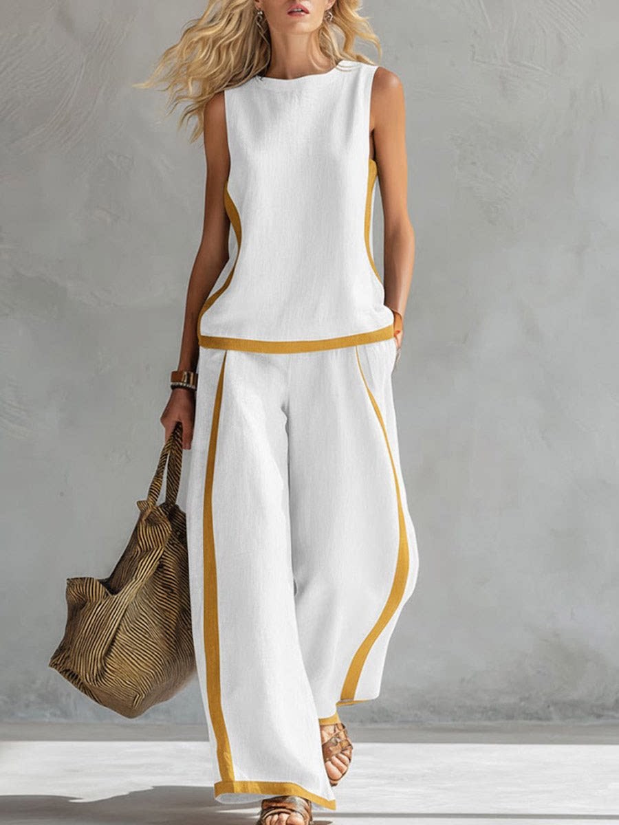 Winter Clothing Sale - Simple Stripe Print Women's Suits Summer