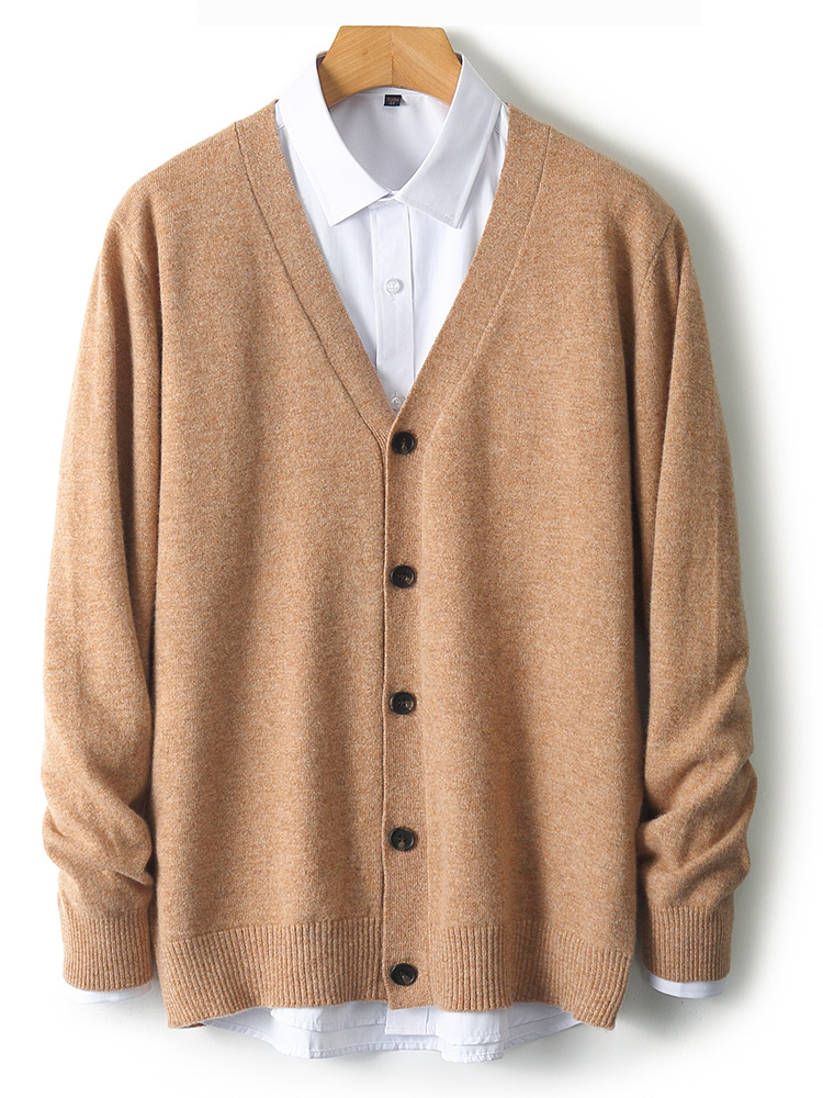 Warm Winter Clothing - Men's Autumn Winter 100% Merino Wool