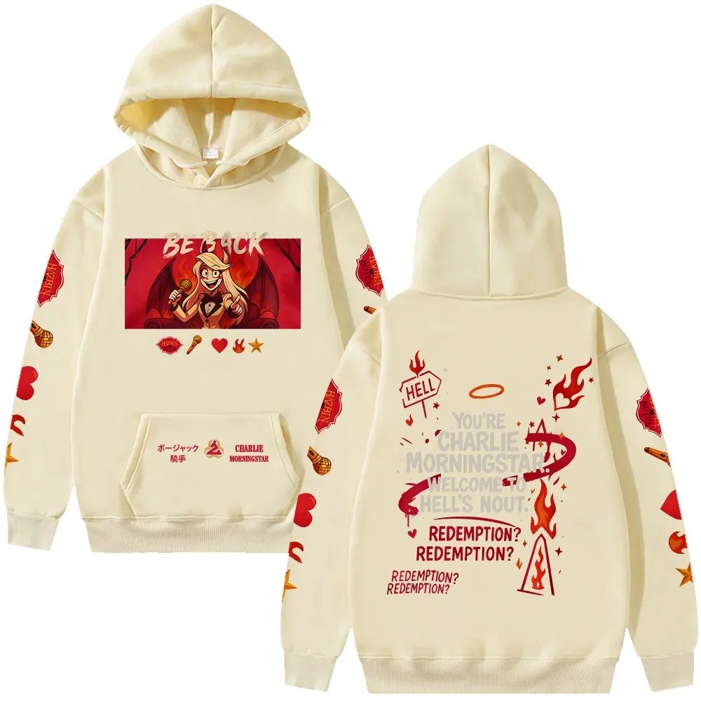 Hazbin Hotel Oversized Unisex  - Winter Clothing Gift Ideas review and price