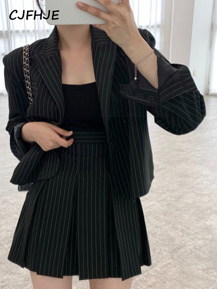 CJFHJE Fashion Stripe Blazer W - Winter Clothing Gear review and price