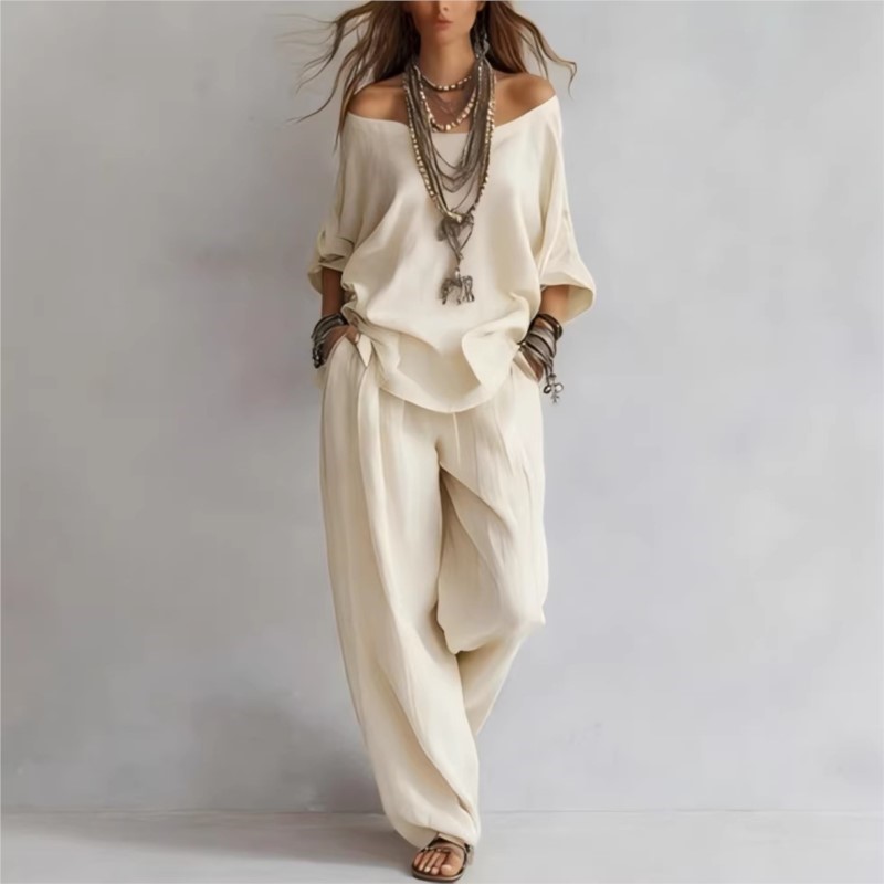 Summer New Casual Loose Linen  - Winter Clothing Sale review and price