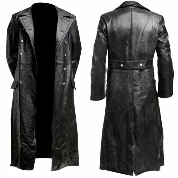 Leather Jacket Men Winter Flee - Winter Clothing Gear review and price