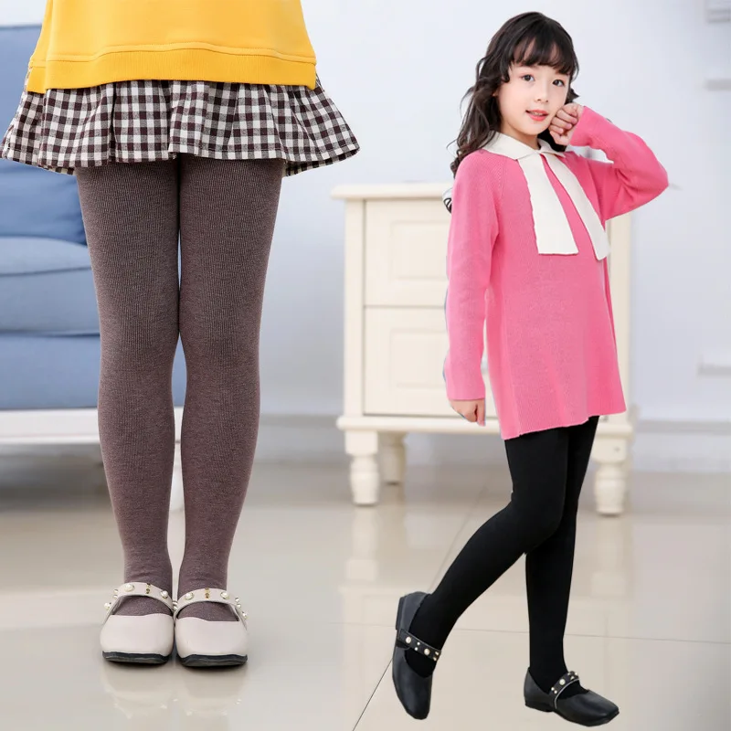 Brushed Thicken Girls Tights f - Winter Clothing For Baby Girl review and price