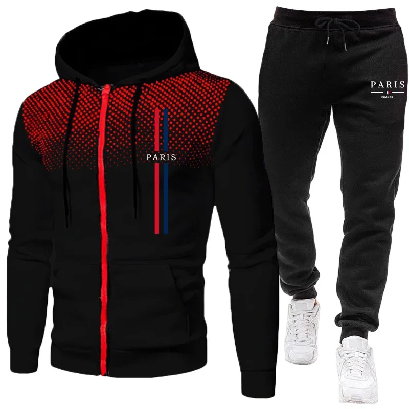 Men sports suit zipper jacket+ - Winter Clothing For Men review and price