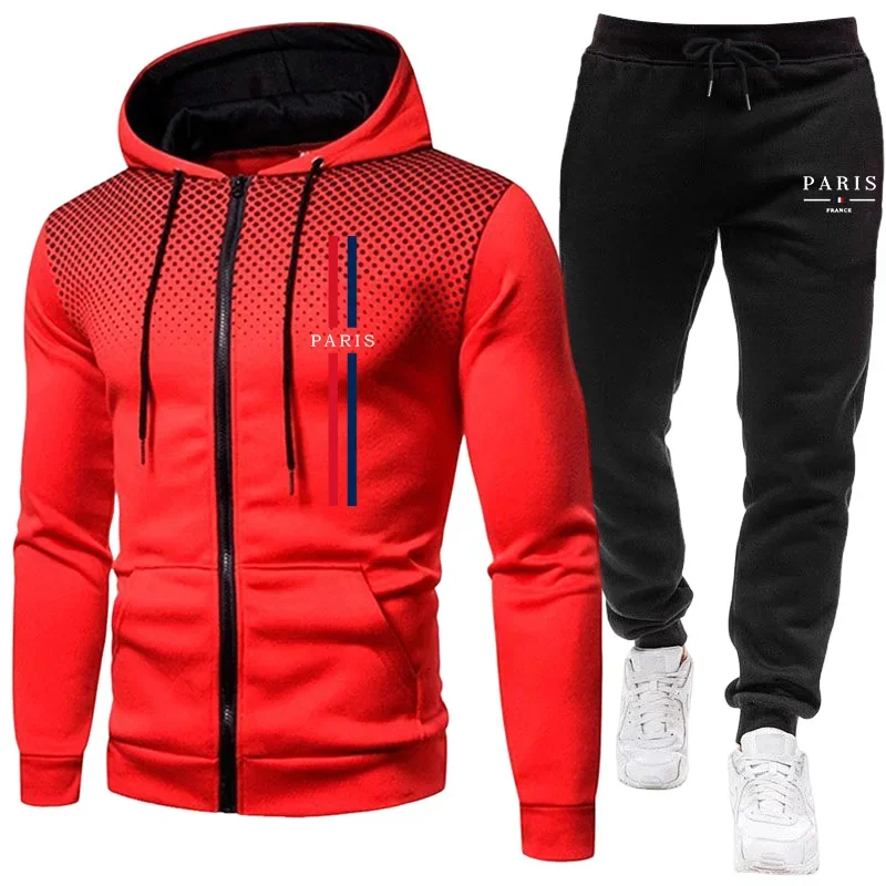 Men sports suit zipper jacket+ - Winter Clothing For Men review and price