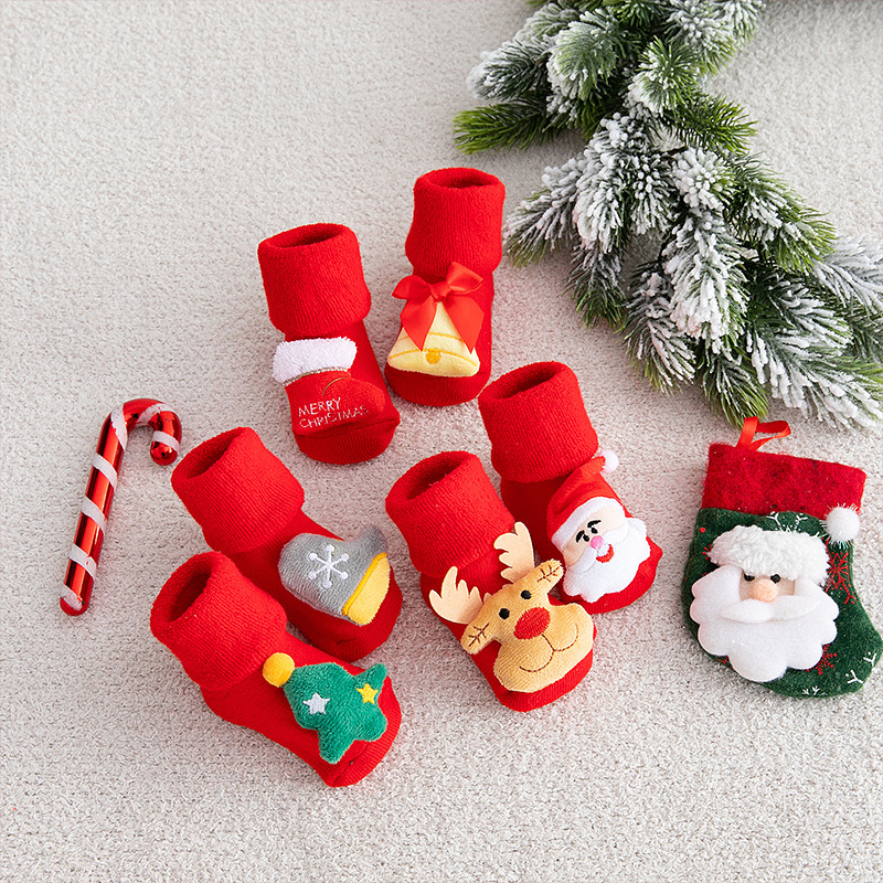 Baby Christmas Socks Newborns  - Winter Clothing For Baby Girl review and price