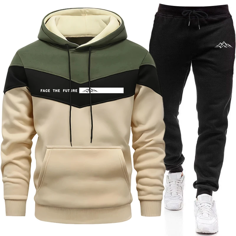 New Men's Tracksuit Fall Winte - Winter Clothing For Men review and price