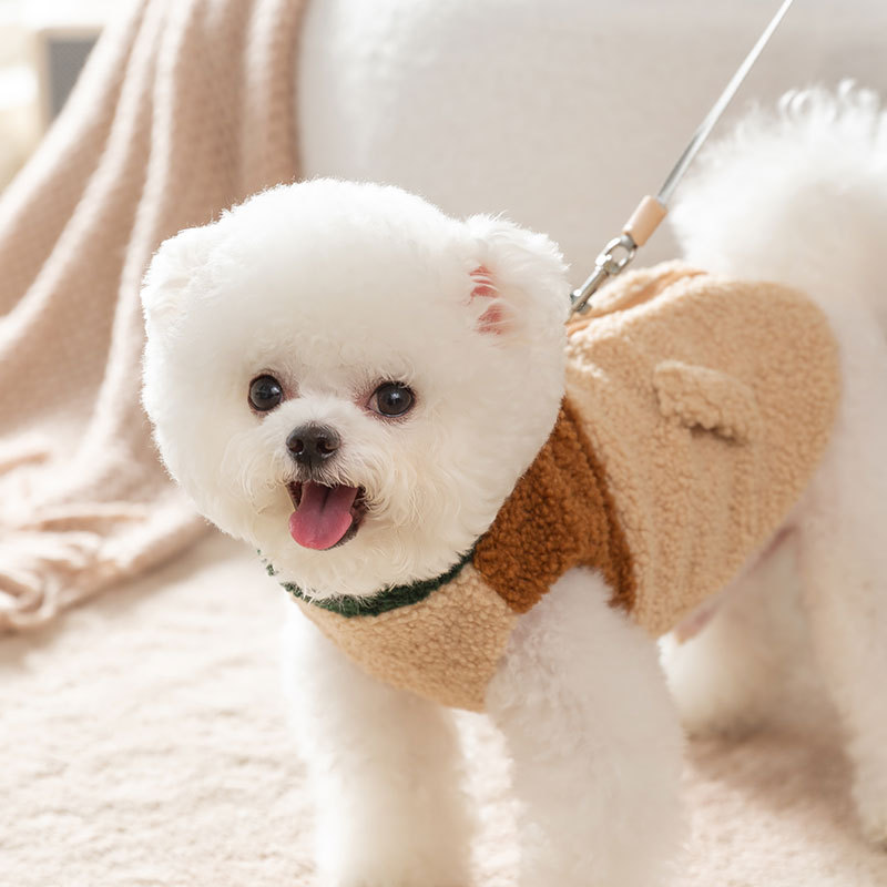 Brown Pet Jacket Autumn and Wi - Winter Clothing For Dogs review and price
