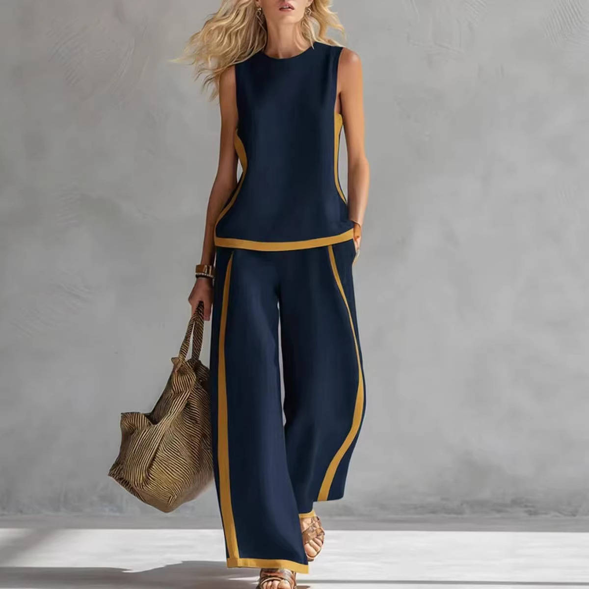 Women Linen 2 Piece Sets Color - Winter Clothing Sale review and price