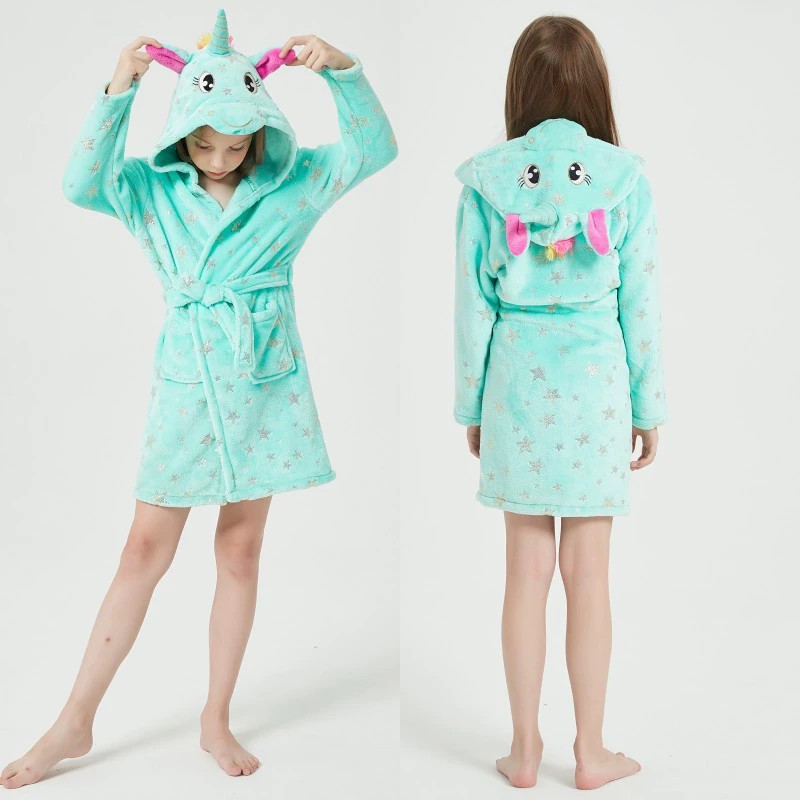 Animal Bathrobes for Girls Chi - Winter Clothing For Baby Girl review and price