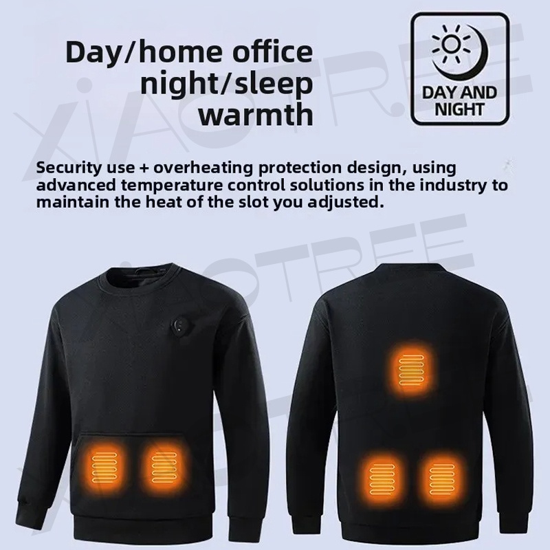 New USB Heated Hoodie, Men's F - Warm Winter Clothing review and price