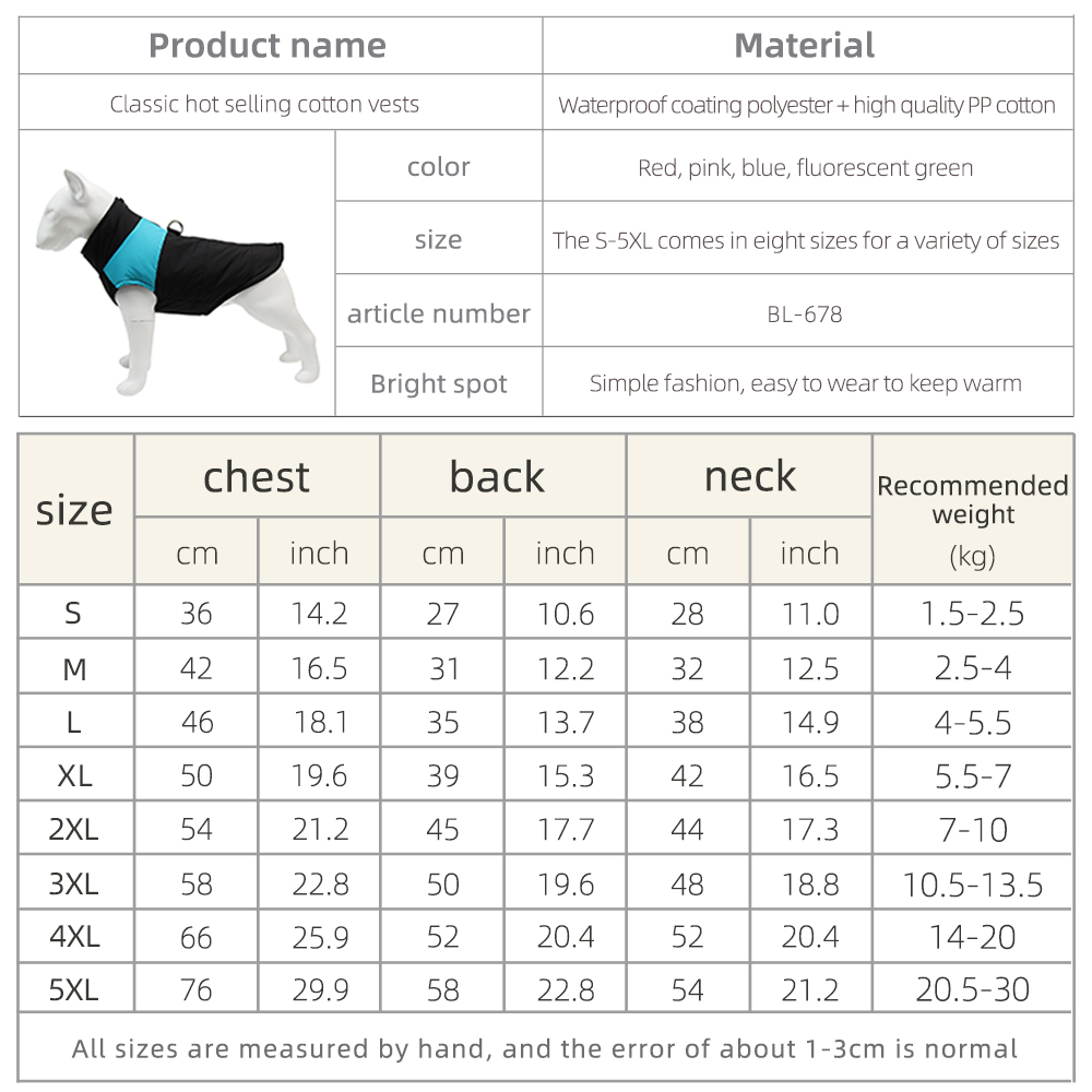 Winter Pet Coat Dog Clothing W - Winter Clothing For Dogs review and price