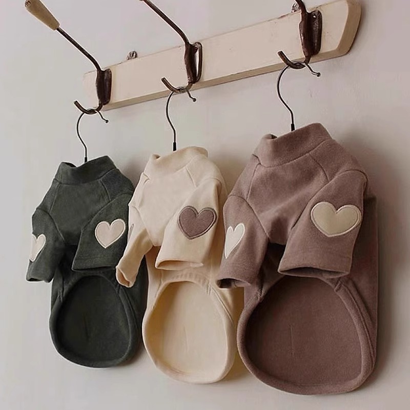 Love Embroidered Dog Sweatshir - Winter Clothing For Dogs review and price