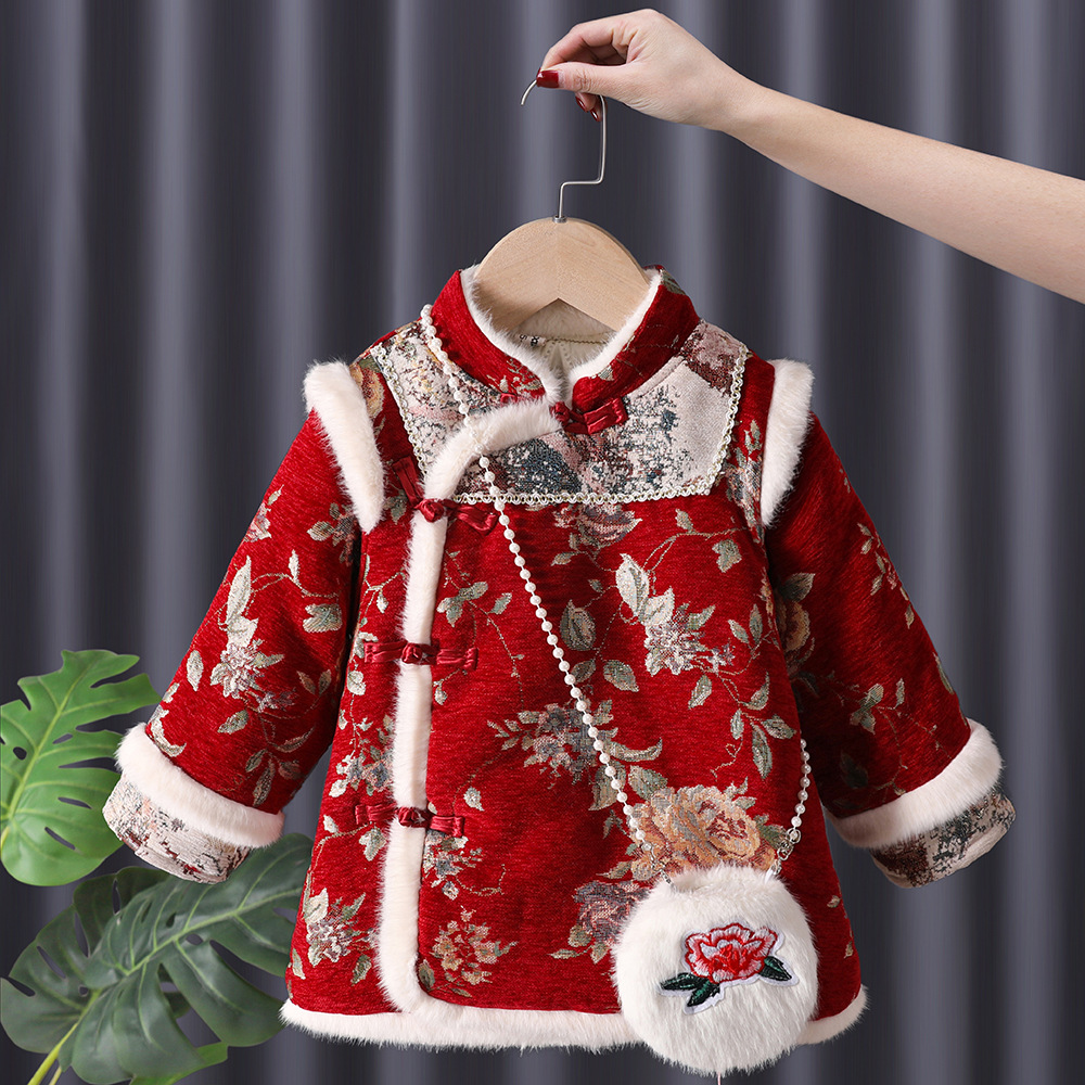Winter Baby Girls Hanfu Kids P - Winter Clothing For Baby Girl review and price