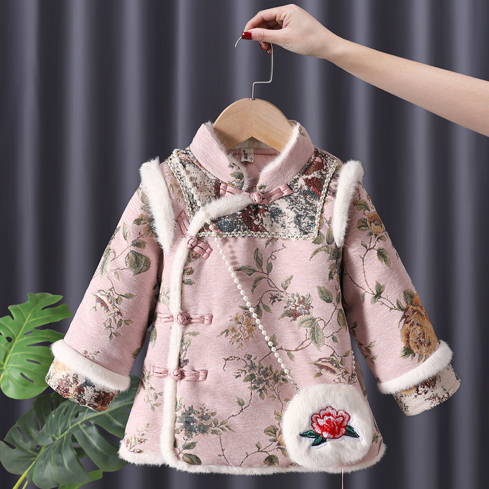 Winter Baby Girls Hanfu Kids P - Winter Clothing For Baby Girl review and price