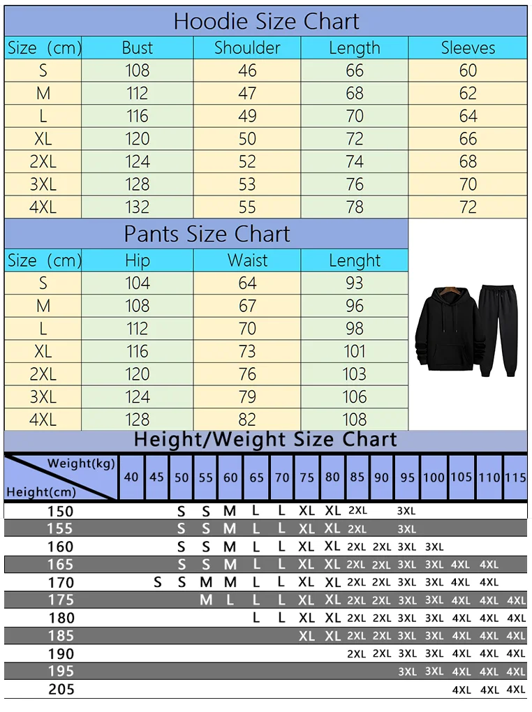 Hot Sales Men's Hoodies 2 Pcs  - Winter Clothing For Men review and price
