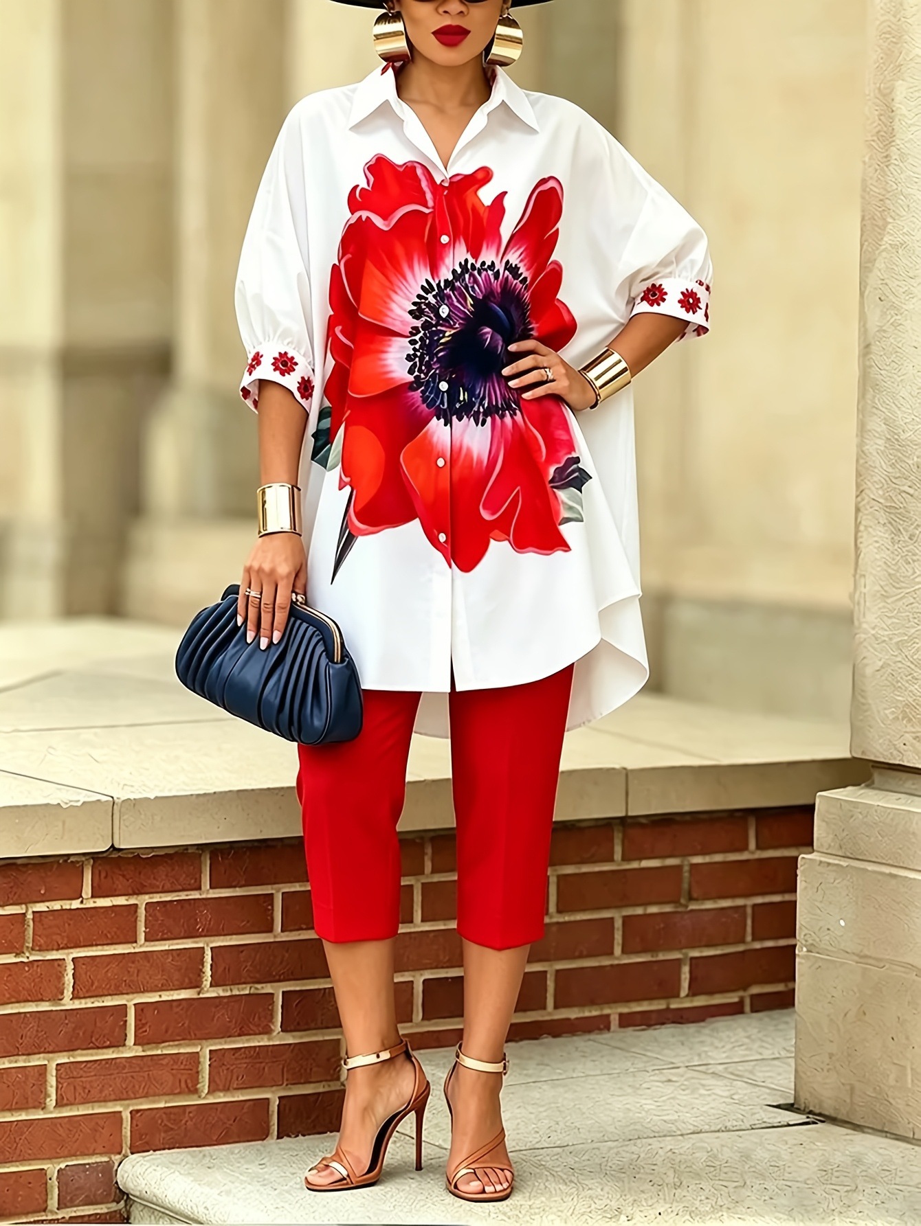 Vintage Women Floral Printed 2 - Winter Clothing Sale review and price