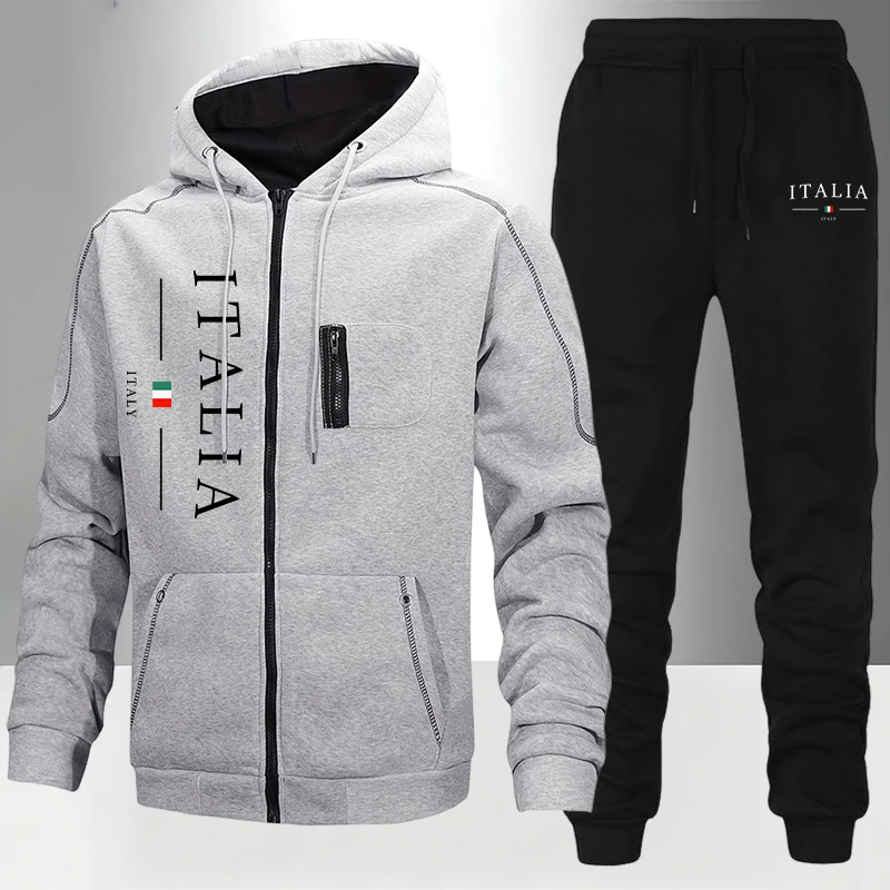 Men's Tracksuit Print Casual H - Warm Winter Clothing review and price
