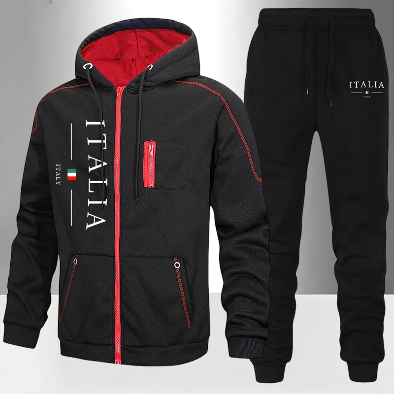 Men's Tracksuit Print Casual H - Warm Winter Clothing review and price