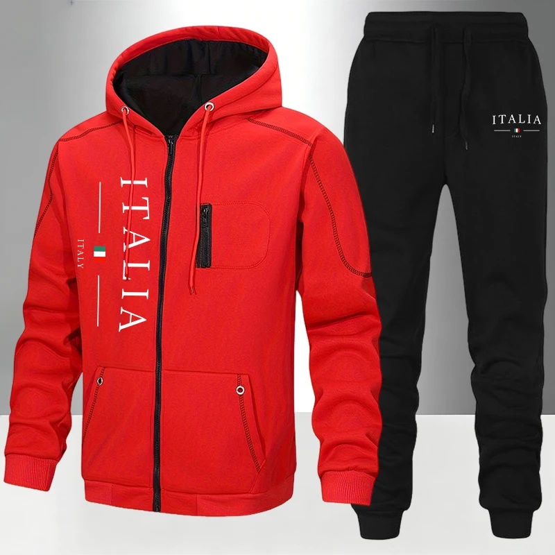 Men's Tracksuit Print Casual H - Warm Winter Clothing review and price