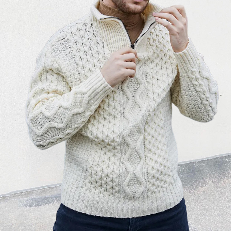 Autumn Winter Knitted Sweater  - Winter Clothing Types review and price