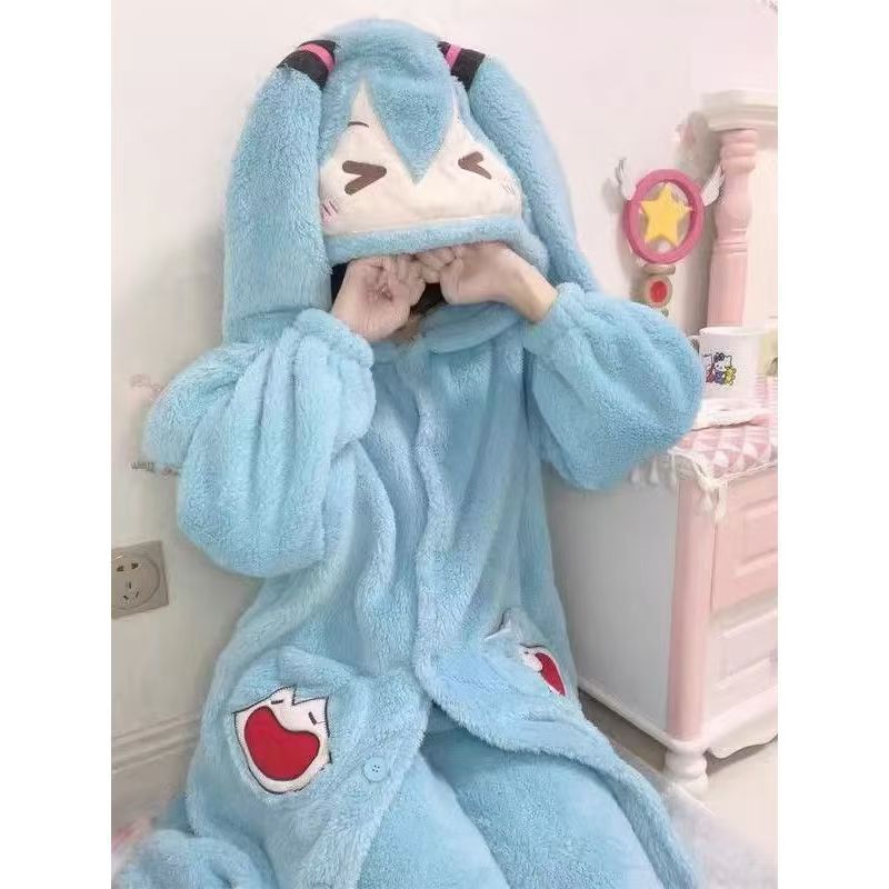 Miku Anime Pajamas Cute Winter - Warm Winter Clothing review and price