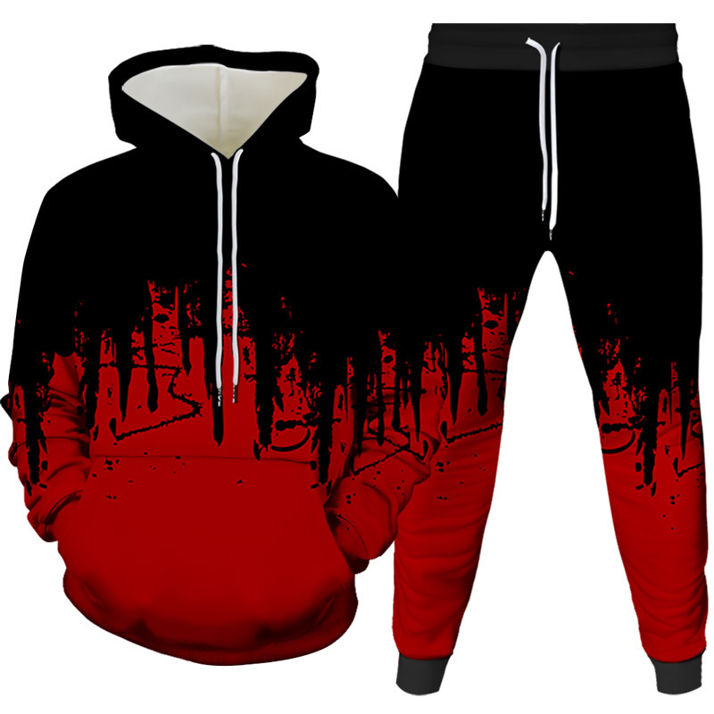 Ink Painting 3D Printed Hoodie - Winter Clothing For Men review and price